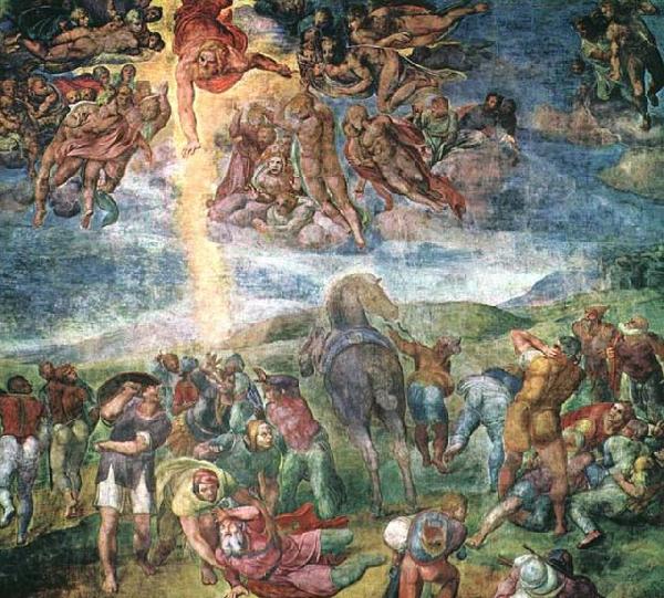 Michelangelo Buonarroti The Conversion of Saul France oil painting art